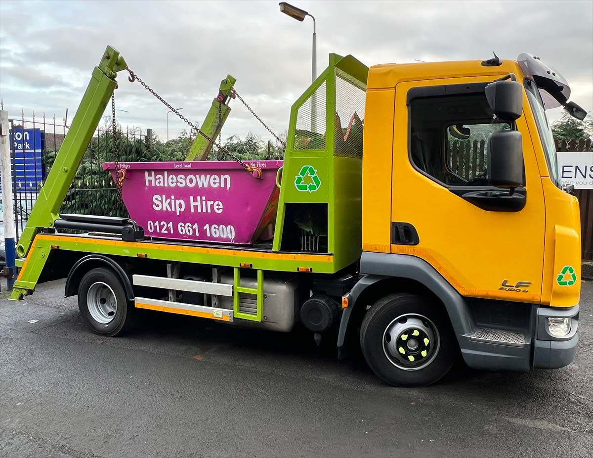 Hired Skip hire Kings Norton Delivery